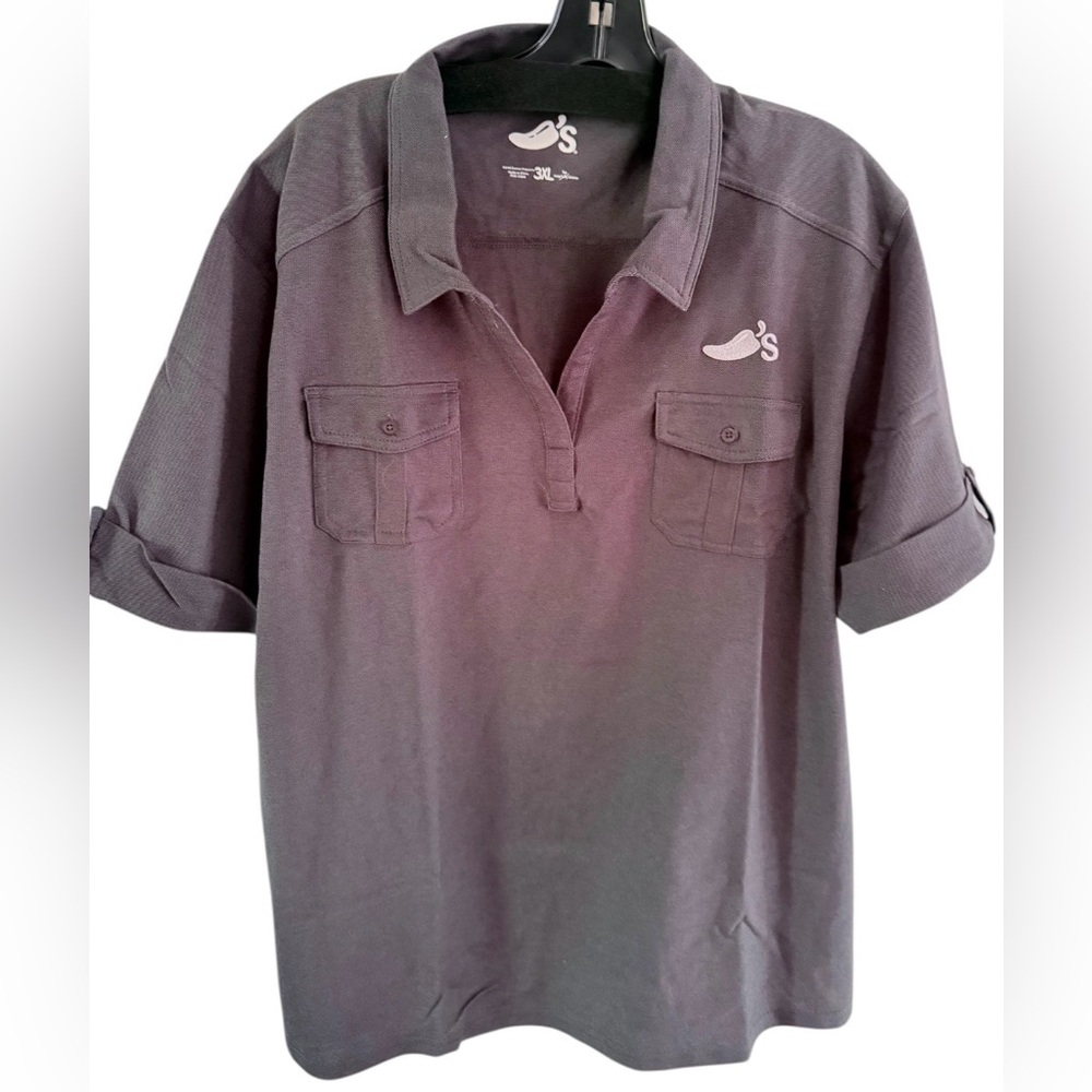 Chilis Restaurant Employee Polo shirt women’s size 3XL‎